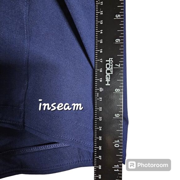 Lands' End Navy Quick Dry Plus Size 26W 11" Swim Shorts #50598 - Picture 5 of 11